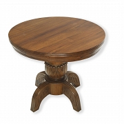 Carved wooden side table, 20th century - 1
