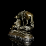 Jean Pierre Masier (1878–1957) ‘Cowboy with Horse’ - 3