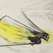 何塞·贝迪亚 José Bedia（1959-）《草地上的圣母》，2004年