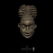 Máscara para danza Gèlèdẹ́, cultura Yoruba, suroeste de Nigeria/Benín - 6