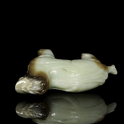 Figura de jade tallado 