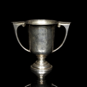 Pequeña copa de plata china
