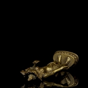 Gilt bronze figure 