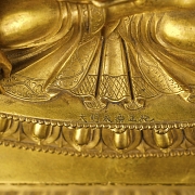 Altar de bronce dorado 