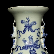 Jarrón de porcelana