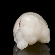 Hetian jade figure ‘Beast’, Qing dynasty