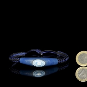 Cuenta Dizi de ágata azul, dinastía Tang