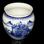 Jarrón de porcelana esmaltada 