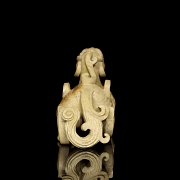 Figura de jade tallado