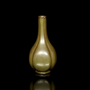 Jarrón de cerámica esmaltada