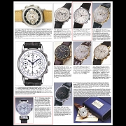 Extraordinary prototype Omega wrist chronograph, Calibre 33.3 CHRO T1-T2