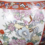 花鸟彩绘鱼缸 - 4