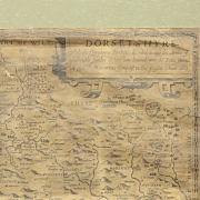 Map of Dorsetshire, 19th - 20th century - 2