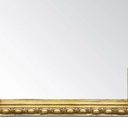 Espejo con marco dorado estilo Luis XV, s.XX