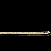 Necklace with bone beads, 20th century