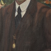 阿尔弗雷多·克拉罗斯 Alfredo Claros（1893–1965）《男子肖像》 - 2