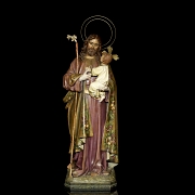 Capilla con imagen de 