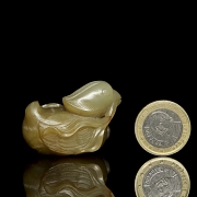 Figura de jade tallado