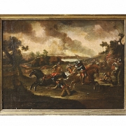 Follower of Esteban March (1610–1660) ‘War scene’