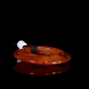 Colgante de ágata roja, s.XX