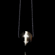 Spherical ‘Dzi’ bead carved from agate, Tang dynasty