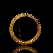 Brazalete de jade amarillo 