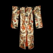 Embroidered silk wedding uchikake, 21st century