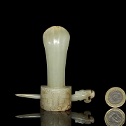 Fàguan de jade tallado