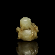 Figura de jade tallado