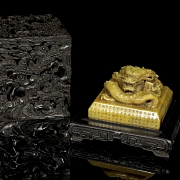 Sello de jade amarillo