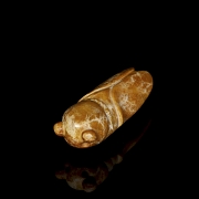 Figura de jade tallado 