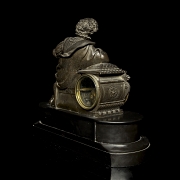 Table clock ‘Reclining Gentleman’, 19th-20th century - 2