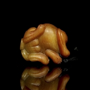 Figura de jade tallado