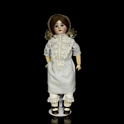 Muñeca de porcelana clásica, Alemania, pps. s.XX