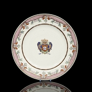 Plato de porcelana 