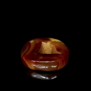 Colgante de ágata tallada, dinastía Zhou - 3