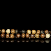‘Mala’ necklace with stone beads, Qing dynasty - 4