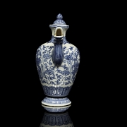 Jarra de cerámica esmaltada
