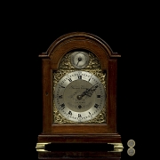 George III style mantel clock by Thomas Evans 1844-1890.