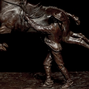 José Cuevas (20th century) ‘Equestrian dance with Andalusian horse’