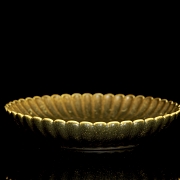 Plato lobulado de cerámica