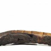 Carved bamboo figure “Dragon”, 20th century - 9