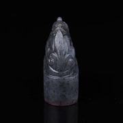 Sello de jade gris