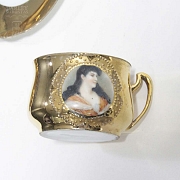 Juego de cafe dorado - 4