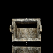 Incensario de Liulí azul cobalto