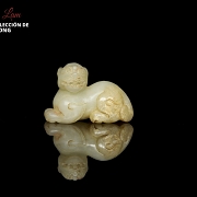 Figura de jade tallado 