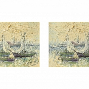 安东尼奥·塞格雷莱斯 Antonio Segrelles《船只》