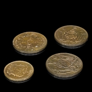 Cuatro monedas de Borneo, s.XIX - 3