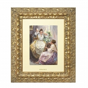 埃米利奥·弗雷霍·阿贝贡 Emilio Frejo Abegón（1931–2013）《母女》，2010年 - 5