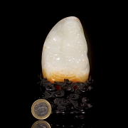 Piedra de jade tallado 